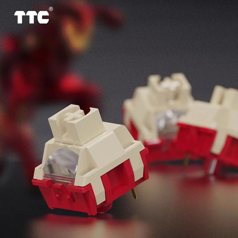 Gaming Keyboard No Noise - 기계식 키보드용 TTC 아이언 스위치 속도