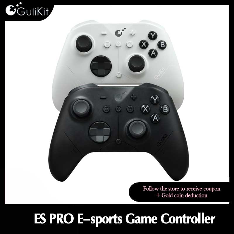 Gaming Keyboard Hall Effect - GuliKit ES Pro E-스포츠 Bluetoth 컨트롤러,