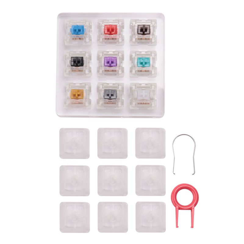 Gaming Keyboard Blue Switches - YSS-9 키 스위치 테스터(Outemu용) 기계식 키보드
