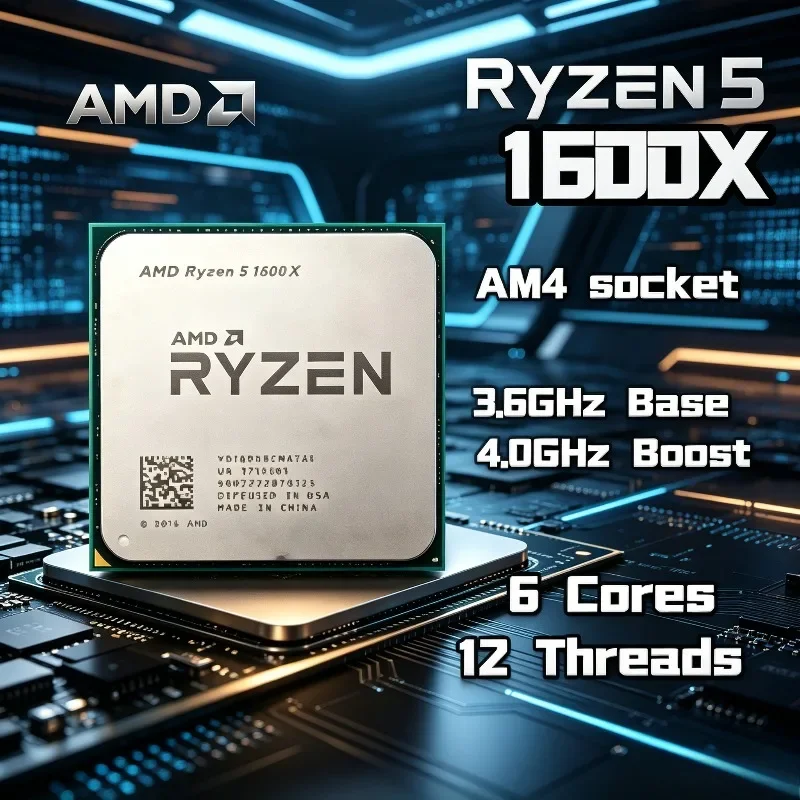 Amd Cpu Ryzen 5 - AMD Ryzen 5 1600X 정품 및
