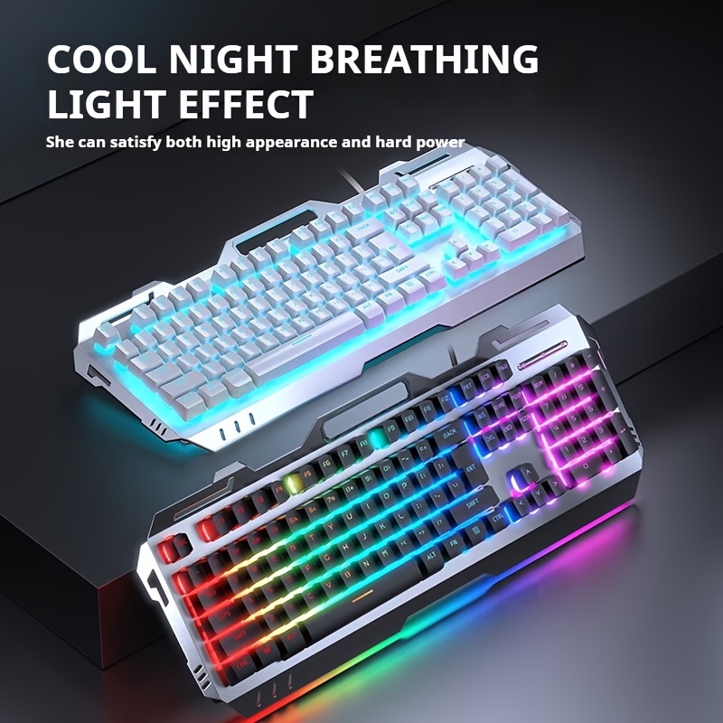 EWEADN GX80Z 게이밍 멤브레인 키보드, 104 - Gaming Keyboard Bundle 리뷰 및 가격