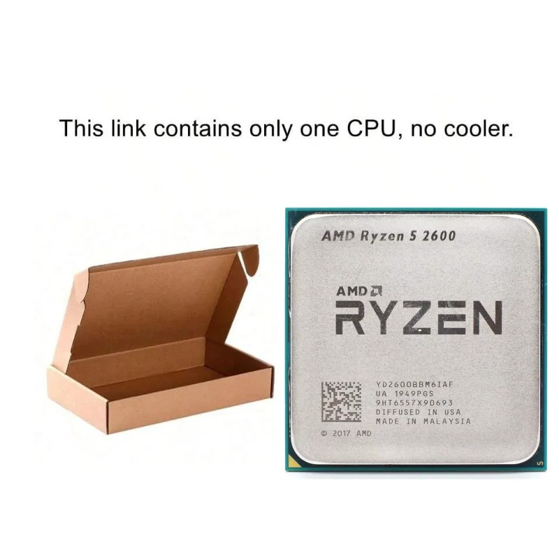 AMD 라이젠 5 R5 2600 3.4GHz 6코어 1 - Amd Cpu Ryzen 5 리뷰 및 가격