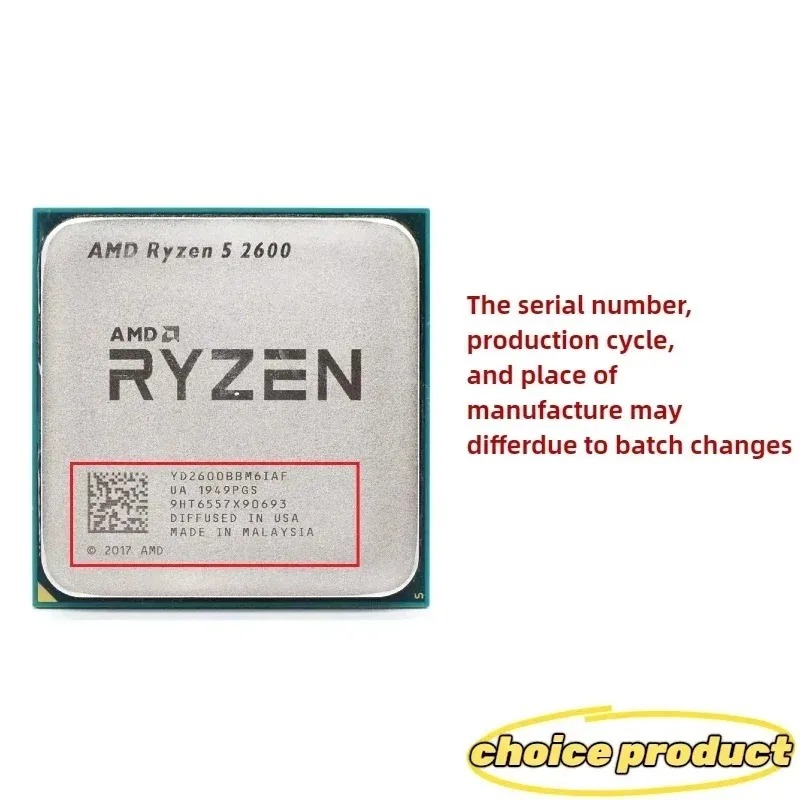 AMD Ryzen 5 2600 오리지널 데스크탑 CPU - Amd Cpu Ryzen 5 리뷰 및 가격