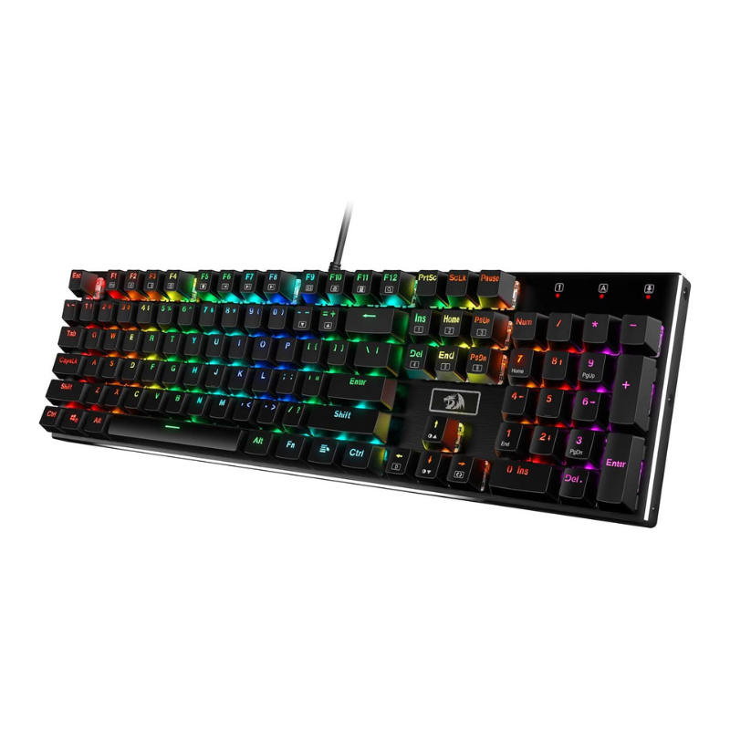 Redragon RGB LED 백라이트 유선 104 키 - Gaming Keyboard No Noise 리뷰 및 가격