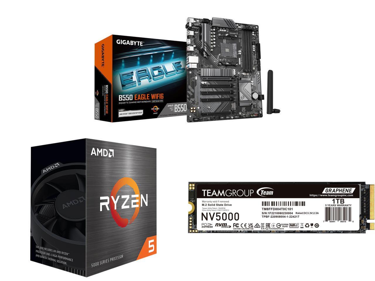 기가바이트 B550 EAGLE WIFI6 마더보드, A - Amd Cpu Ryzen 5 리뷰 및 가격