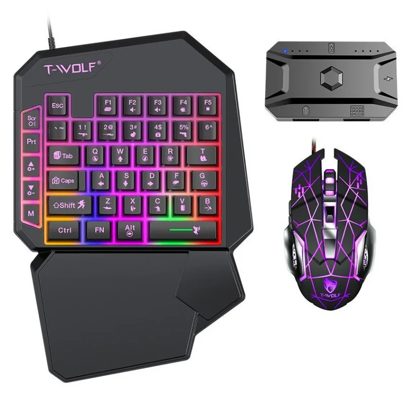 5 in 1 세트 35키 한손 미니 게이밍 키보드 US - Gaming Keyboard Half 리뷰 및 가격