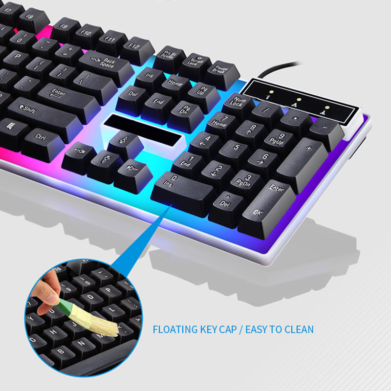 RGB 게임용 키보드 게이머 키보드 및 마우스 키트 W - Gaming Keyboard Bundle 리뷰 및 가격