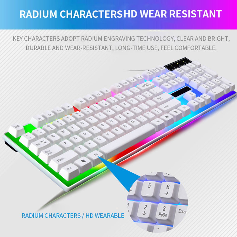 RGB 게임용 키보드 게이머 키보드 및 마우스 키트 W - Gaming Keyboard Bundle 리뷰 및 가격