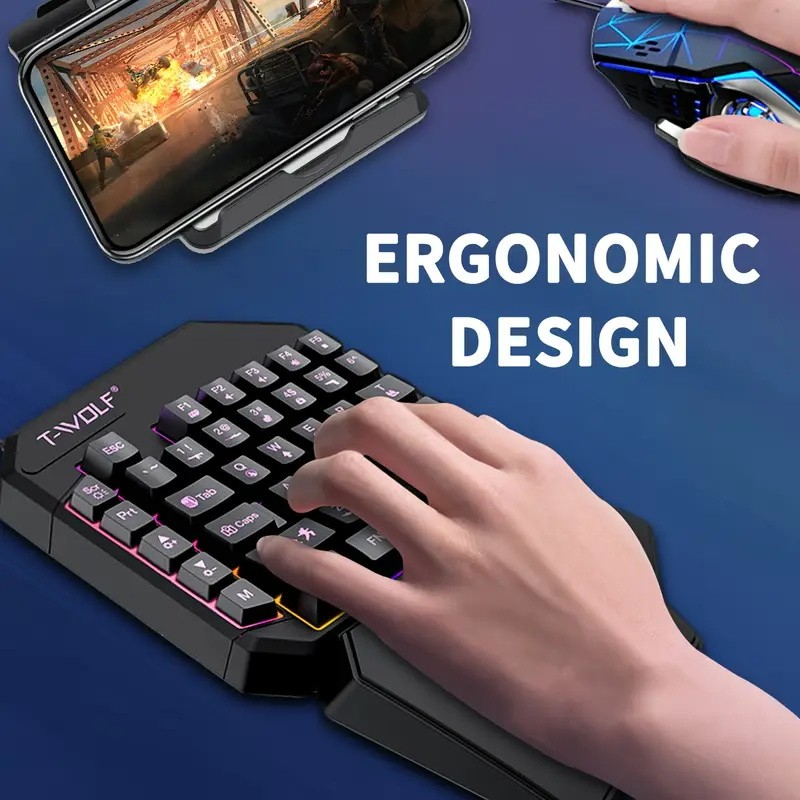 FocusOnPC TF900 2-in-1 모바일 게임  - Gaming Keyboard Half 리뷰 및 가격
