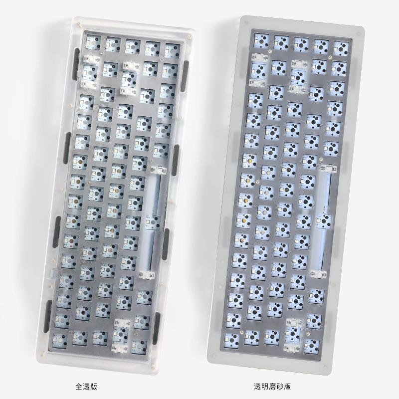 Acr 68Pro 아크릴 투명 기계식 키보드 키트 사용 - Gaming Keyboard Bundle 리뷰 및 가격