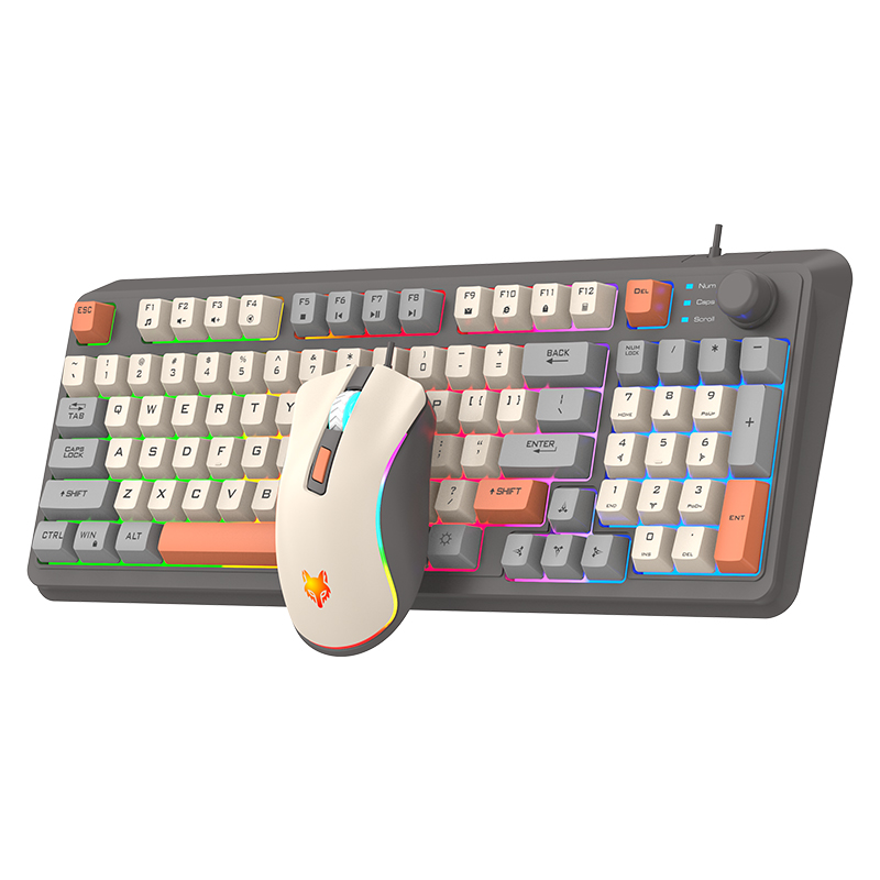 K820 USB 유선 게임 키보드 마우스 세트 조명 데 - Gaming Keyboard Bundle 리뷰 및 가격