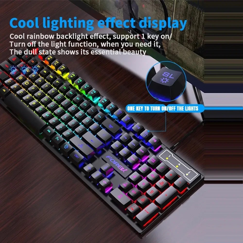 케비두메이 104 키 백라이트 기계식 키보드, 유선 게 - Gaming Keyboard Half 리뷰 및 가격