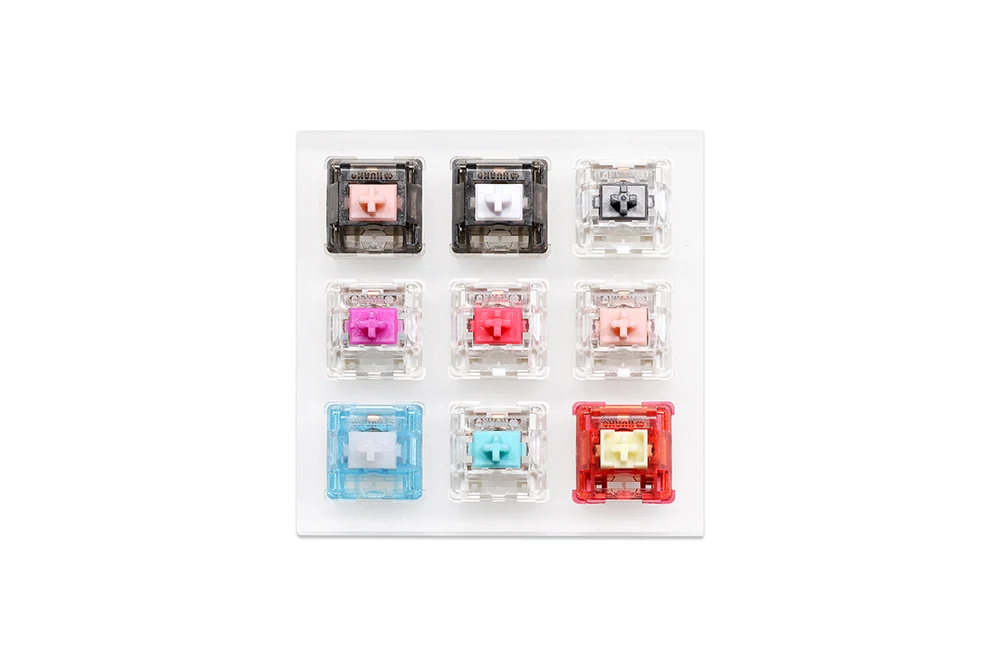 아크릴 스위치 테스터 게이트론 스위치 Huano 스위치 - Gaming Keyboard Blue Switches 리뷰 및 가격