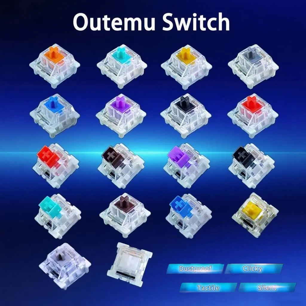 Outemu 스위치 기계식 키보드 블랙 블루 브라운 레 - Gaming Keyboard Blue Switches 리뷰 및 가격